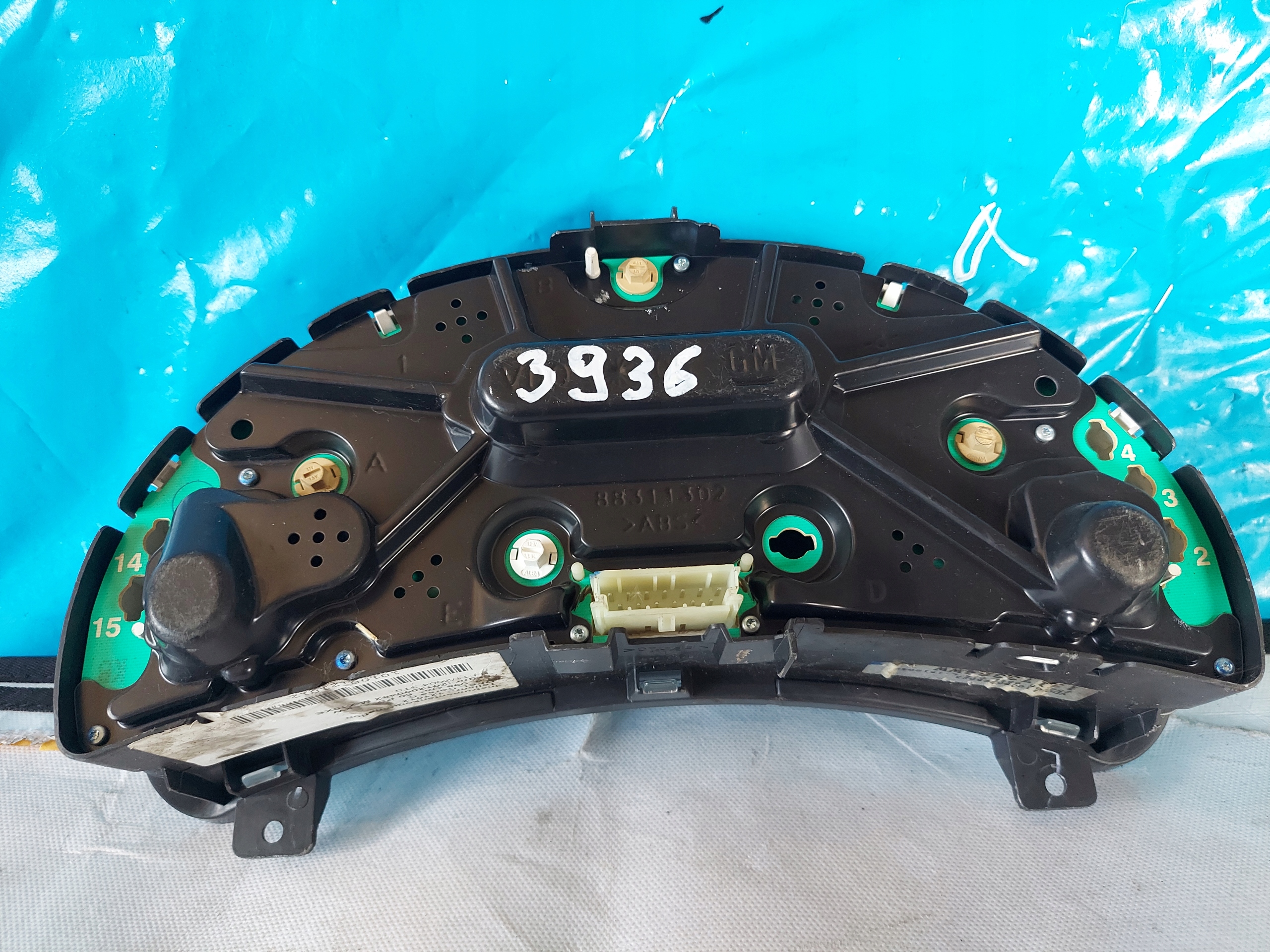 dials clock CORSA C 1.0 B 13173364WW