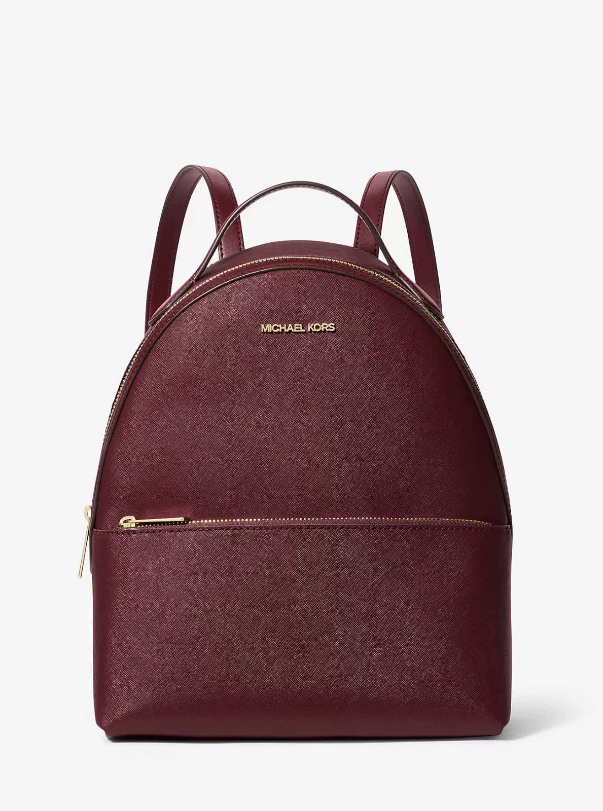 Michael Kors dámský batoh Sheila Medium vínový