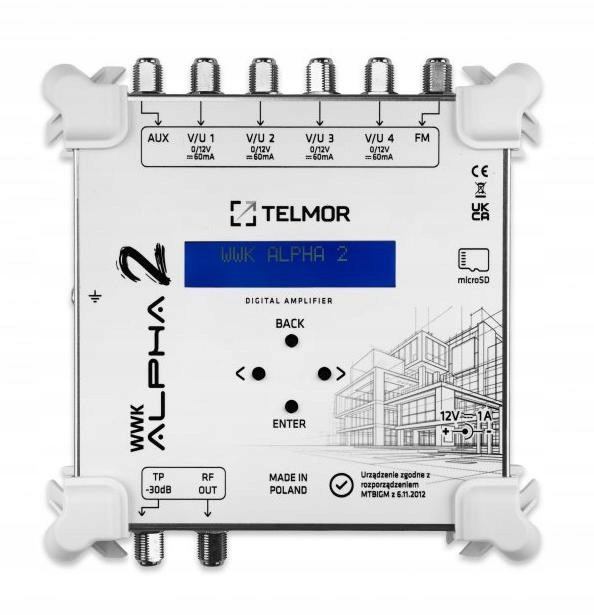 Zosilňovač Telkom Telmor Wwk Alpha 2