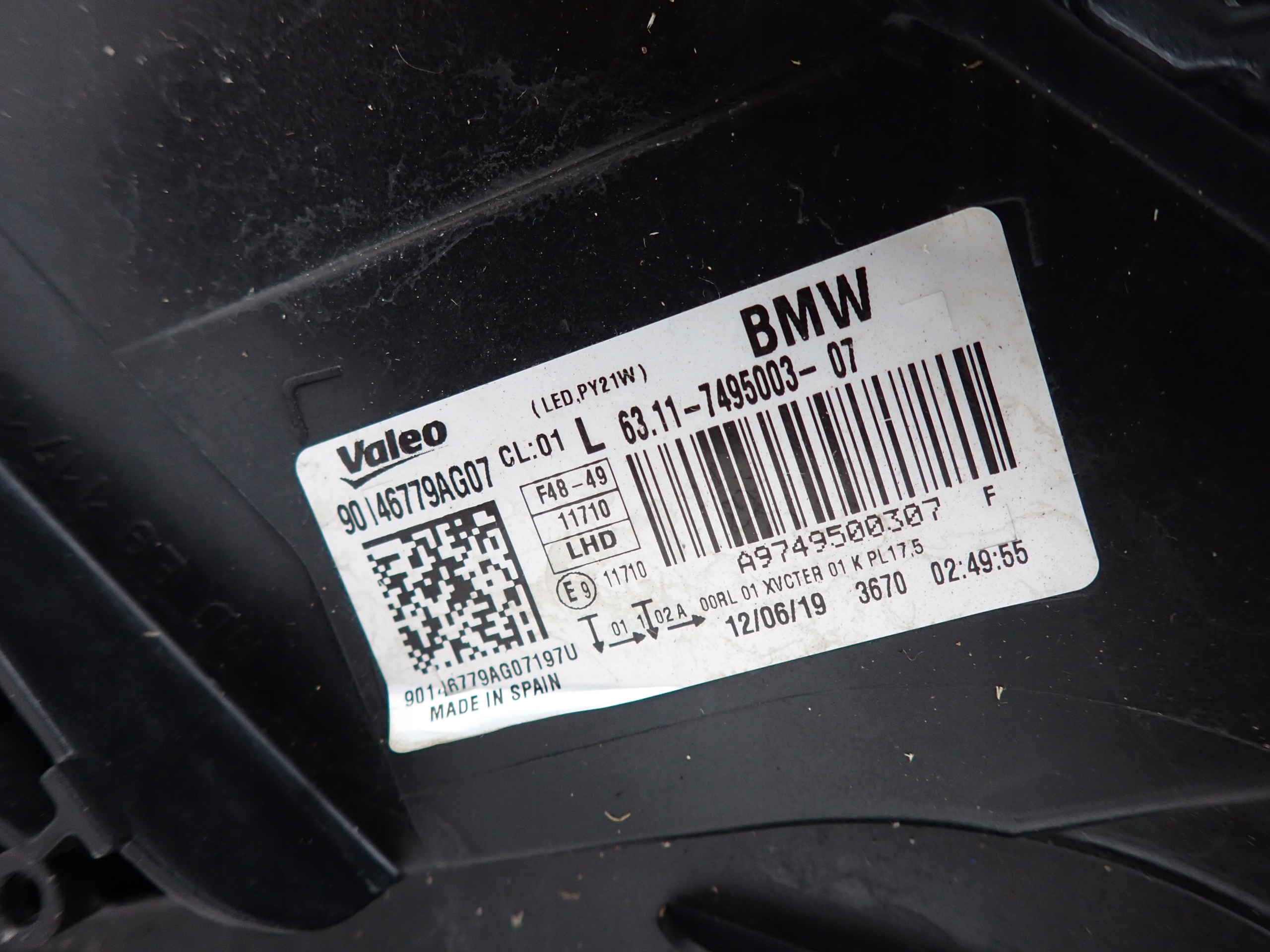 BMW X1 F48 light left front front FULL LED 7495003