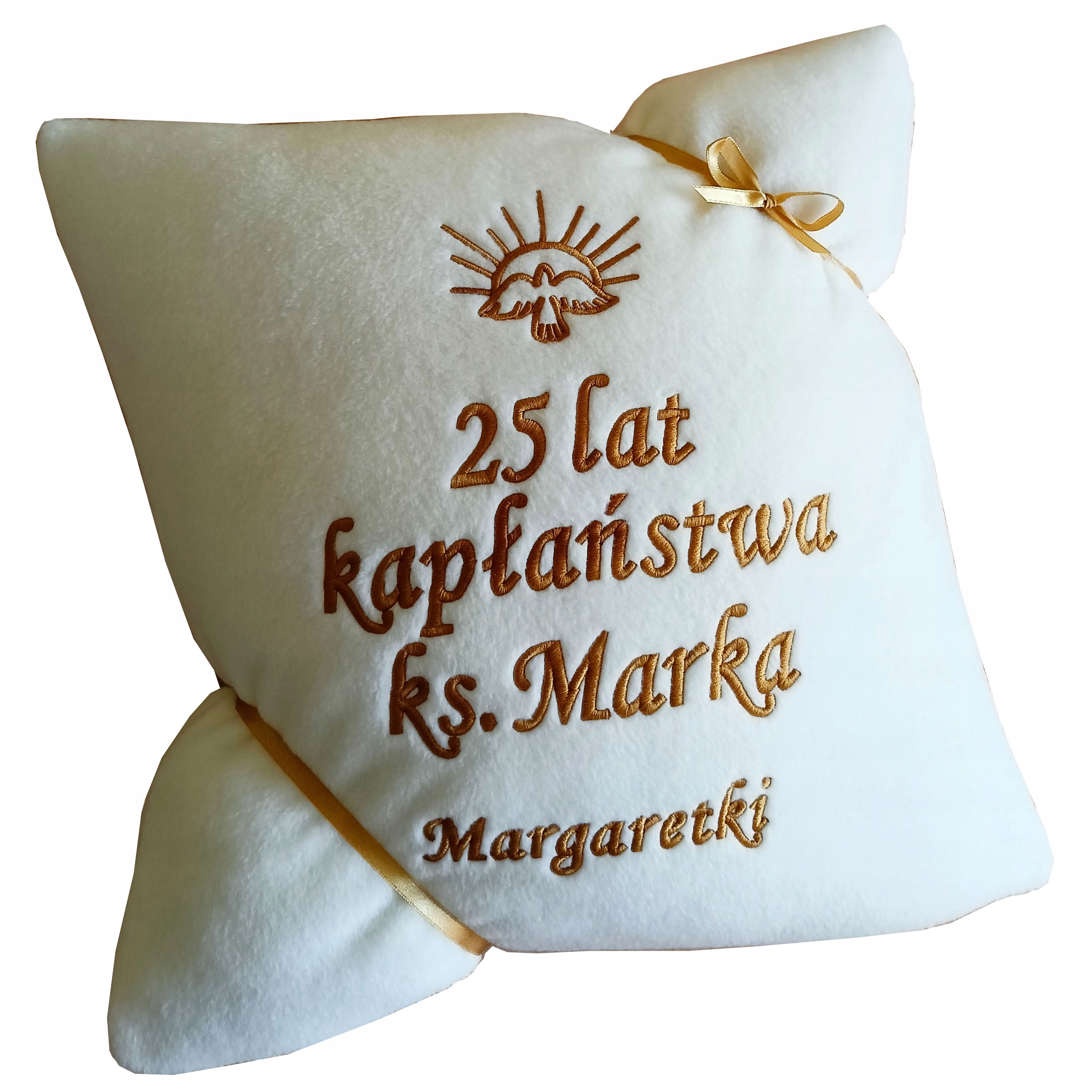 

dla Księdza rocznica święceń Poduszka haft