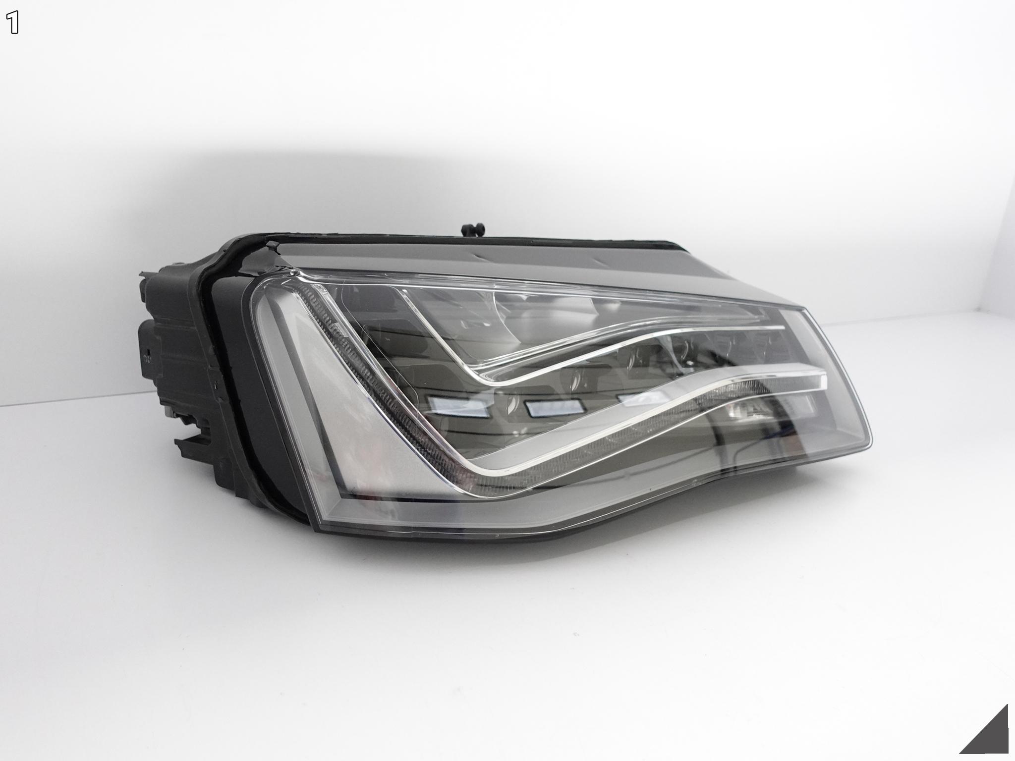 AUDI A8 S8 D4 4H0 09-13 FULL LED LAMPA+MODUŁY R EU Strona zabudowy prawa