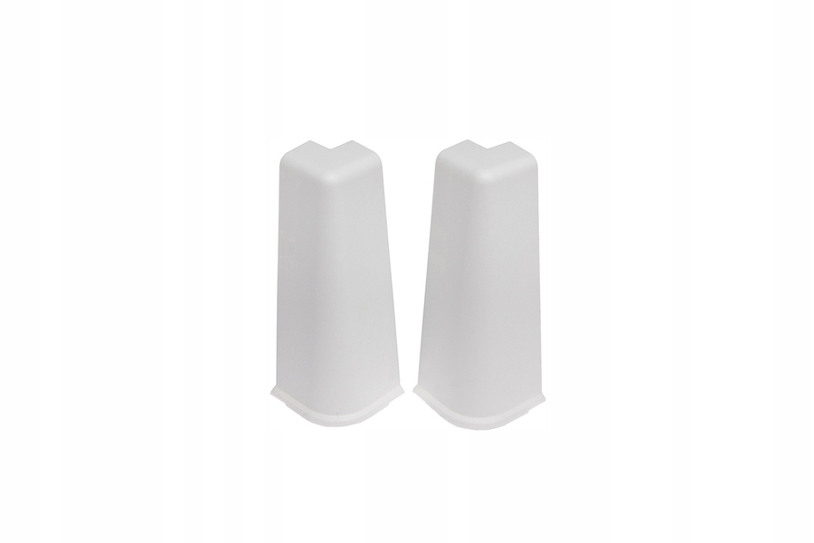 Akcesoria do listwy HI-LINE białe zewnętrze 2 szt
