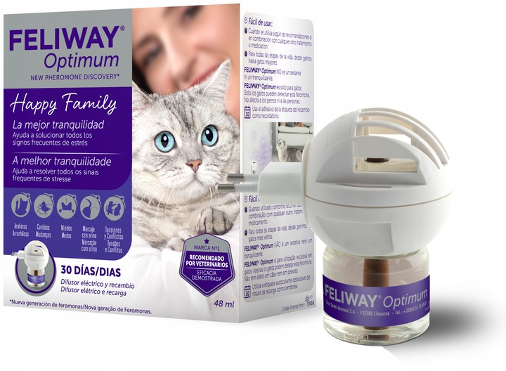 Levně Feliway Optimum Difuzér náplň 48ml