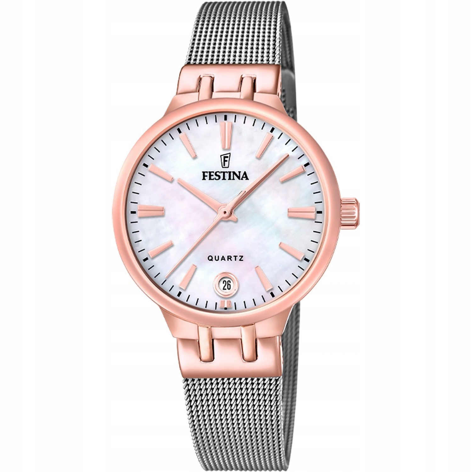 Dámské hodinky Festina F20715-1 stříbrné