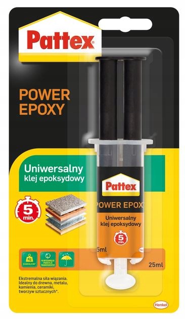Klej Pattex Epoksydowy 5 Min Repair 25 ml