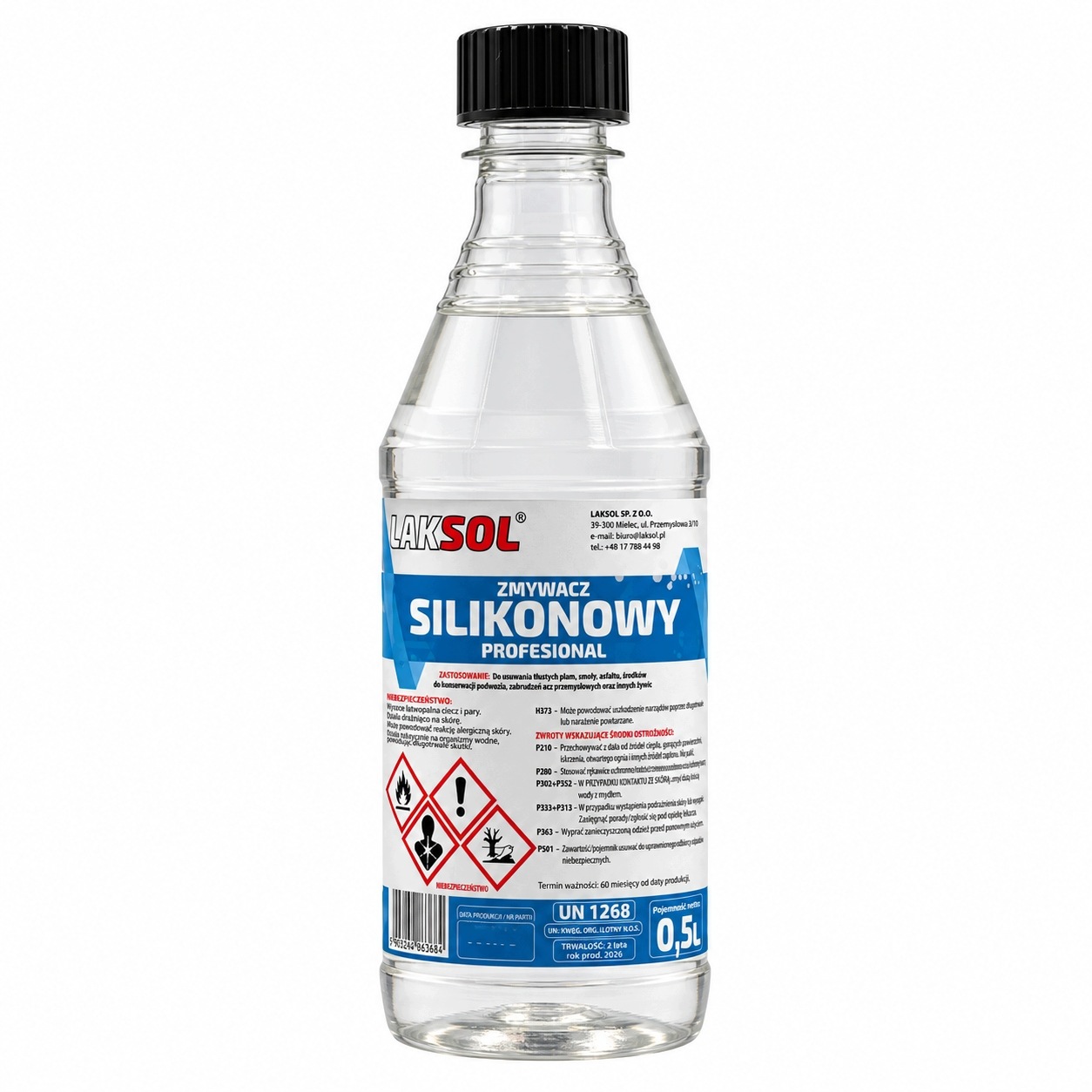 Laksol Zmywacz silikonowy Profesional *odtłuszczacz* 0,5L