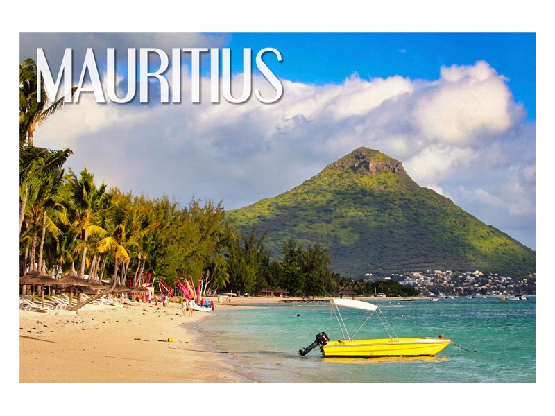 

Mauritius Plaża Palmy Magnes na lodówkę