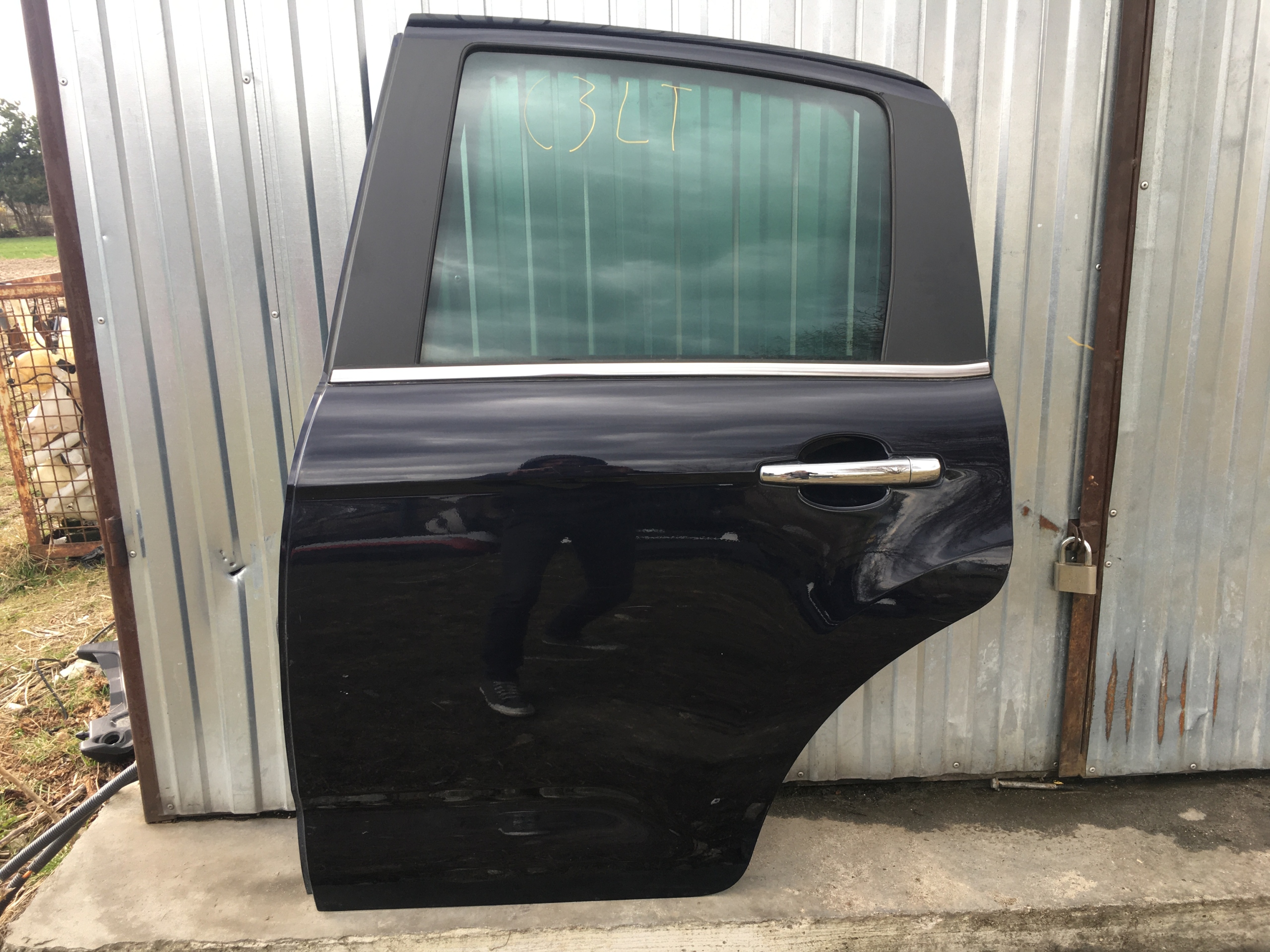 DRZWI LEWE TYLNE LEWY TYŁ CITROEN C3 II EKU