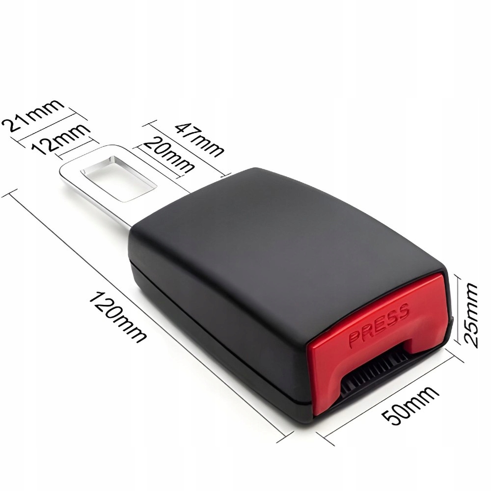 PRZEDŁUŻKA ZAŚLEPKA PASA BEZPIECZEŃSTWA ADAPTER DO PASÓW 20-22MM Producent części Inny