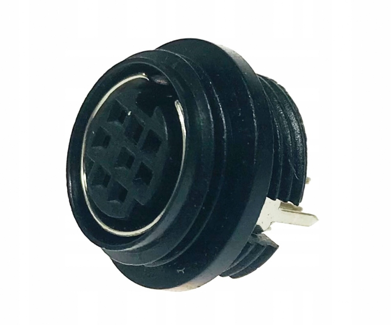 

Gniazdo miniDIN 8 pin na obudowę