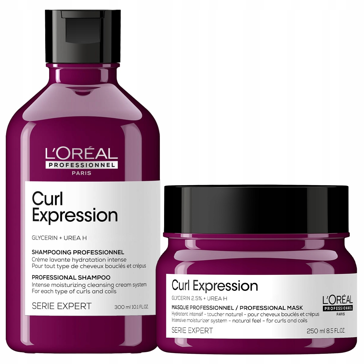 Loreal Curl Expression intenzivně hydratační sada pro kudrnaté vlasy