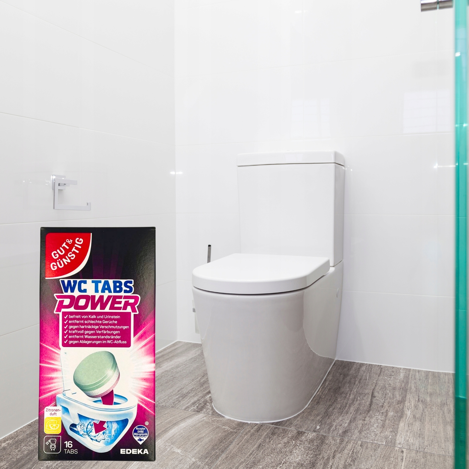 G&G WC Tabs Power Zitronen Tabletki Czyszczące 16 szt. — 11