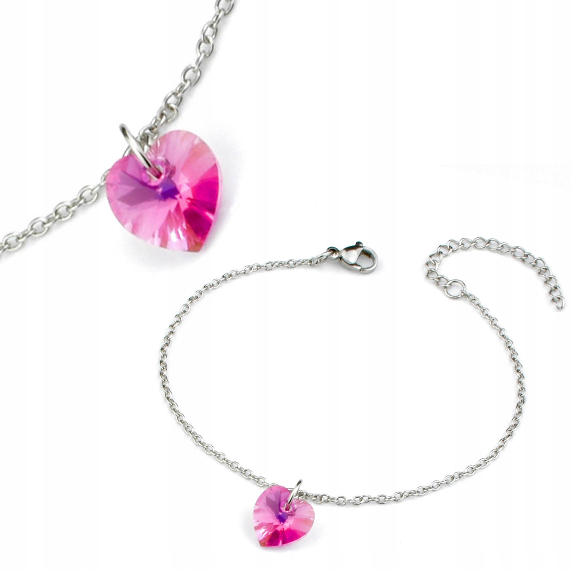 

Bransoletka Stal Chirurgiczna kr. Swarovski Ankier