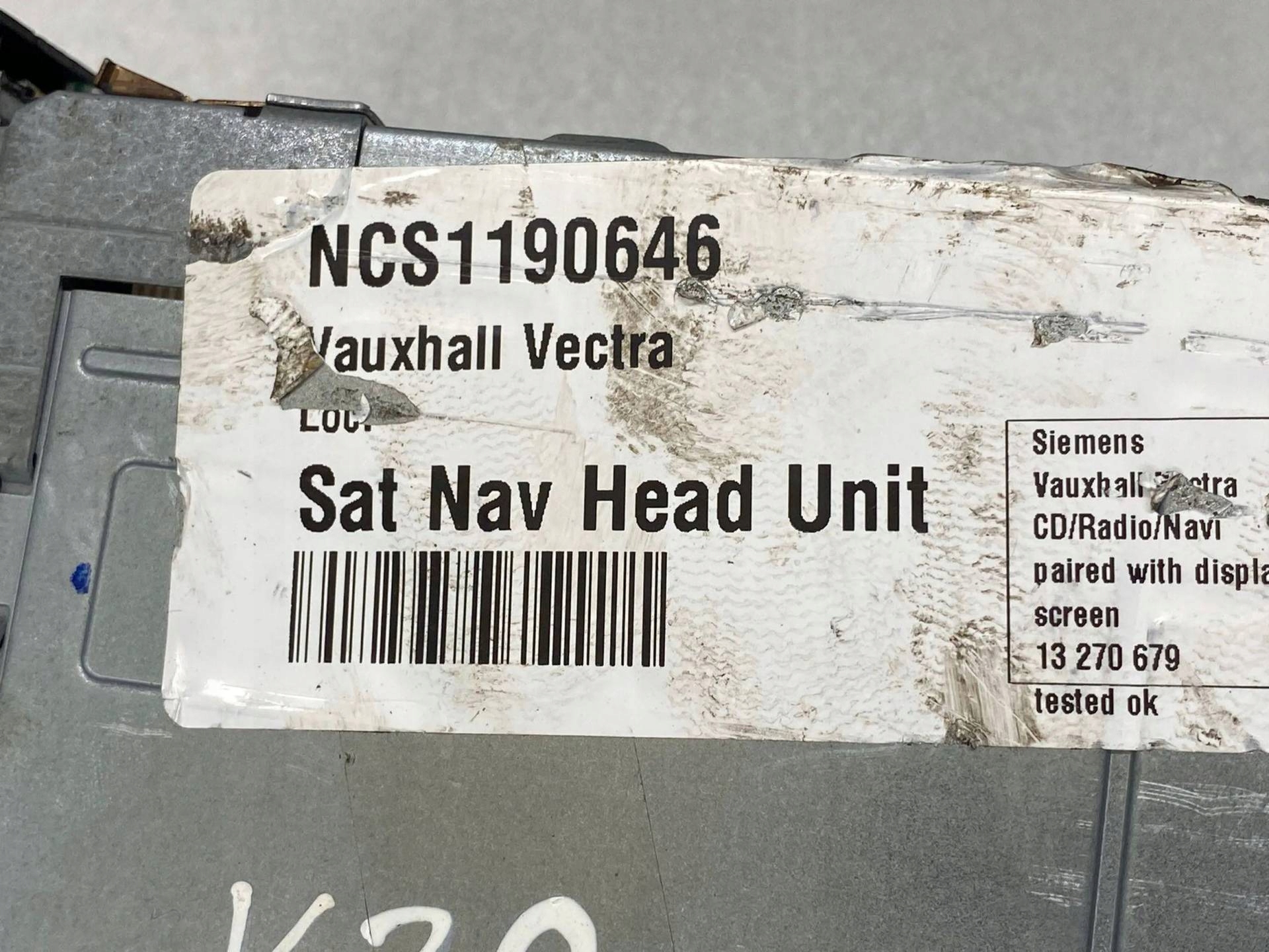 Radio samochodowe Opel Vectra C facelift 2007 13270679