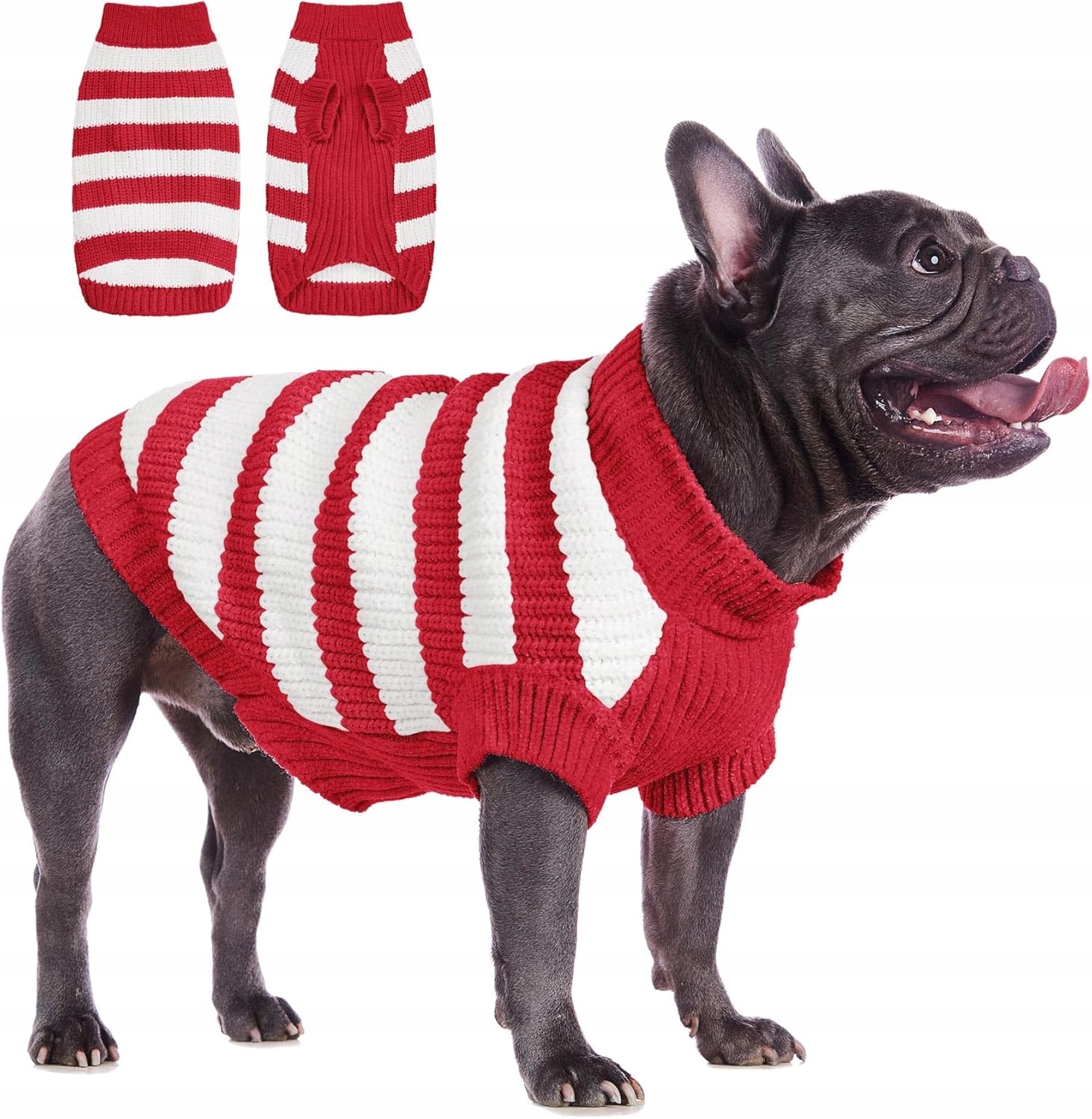 Levně Svetr Alagirls červený Xs