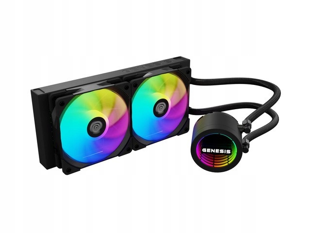 Natec Vodní chlazení Hydria Genesis 240 Argb černé