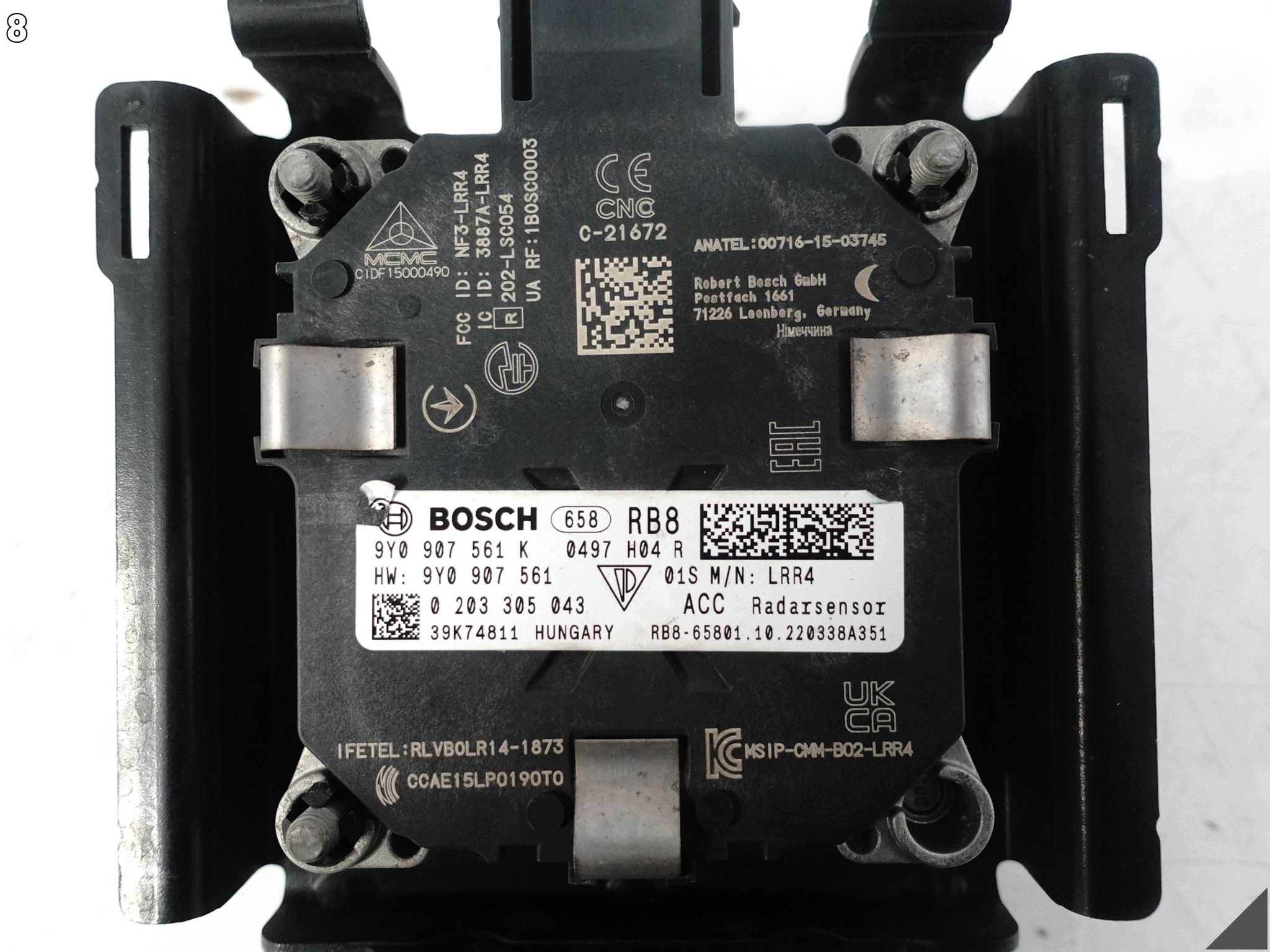 PORSCHE CAYENNE III E3 9Y0 18- RADAR SENSOR module sensor ACC bumper front