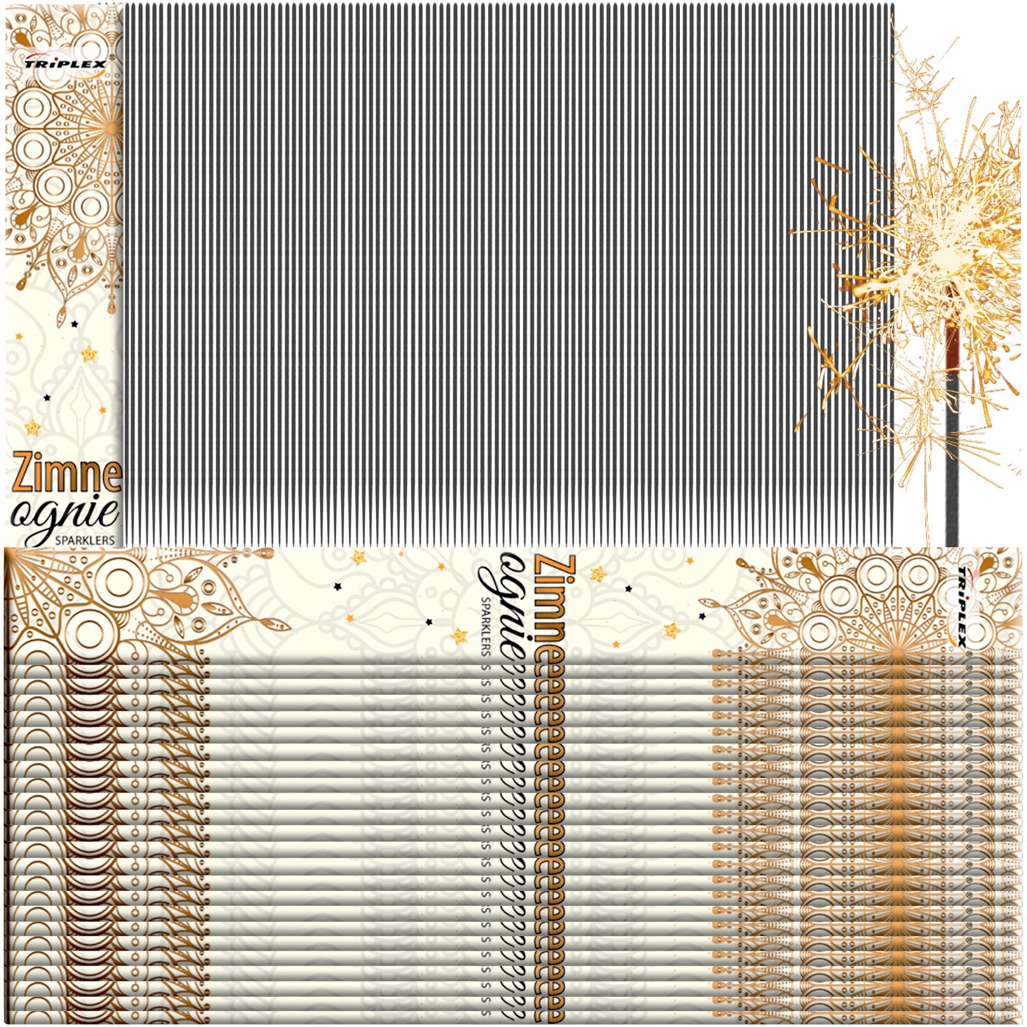 

Długie Zimne Ognie 40 cm Wesele Ślub Sesja 120 szt