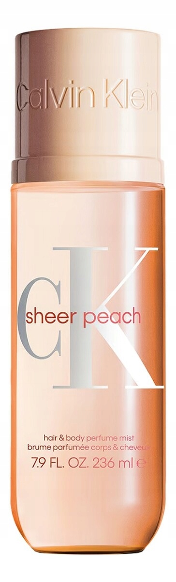 Calvin Klein Ck Sheer Peach Mgiełka do ciała i włosów 236ml