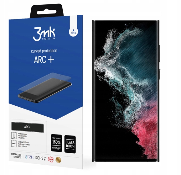 

Folia Fs Arc+ 3MK do Samsung Galaxy S908 S22 Ultra