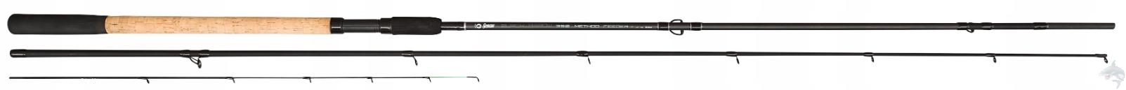 Węd.meth.feed.black Arrow 350 11'FT 2EL