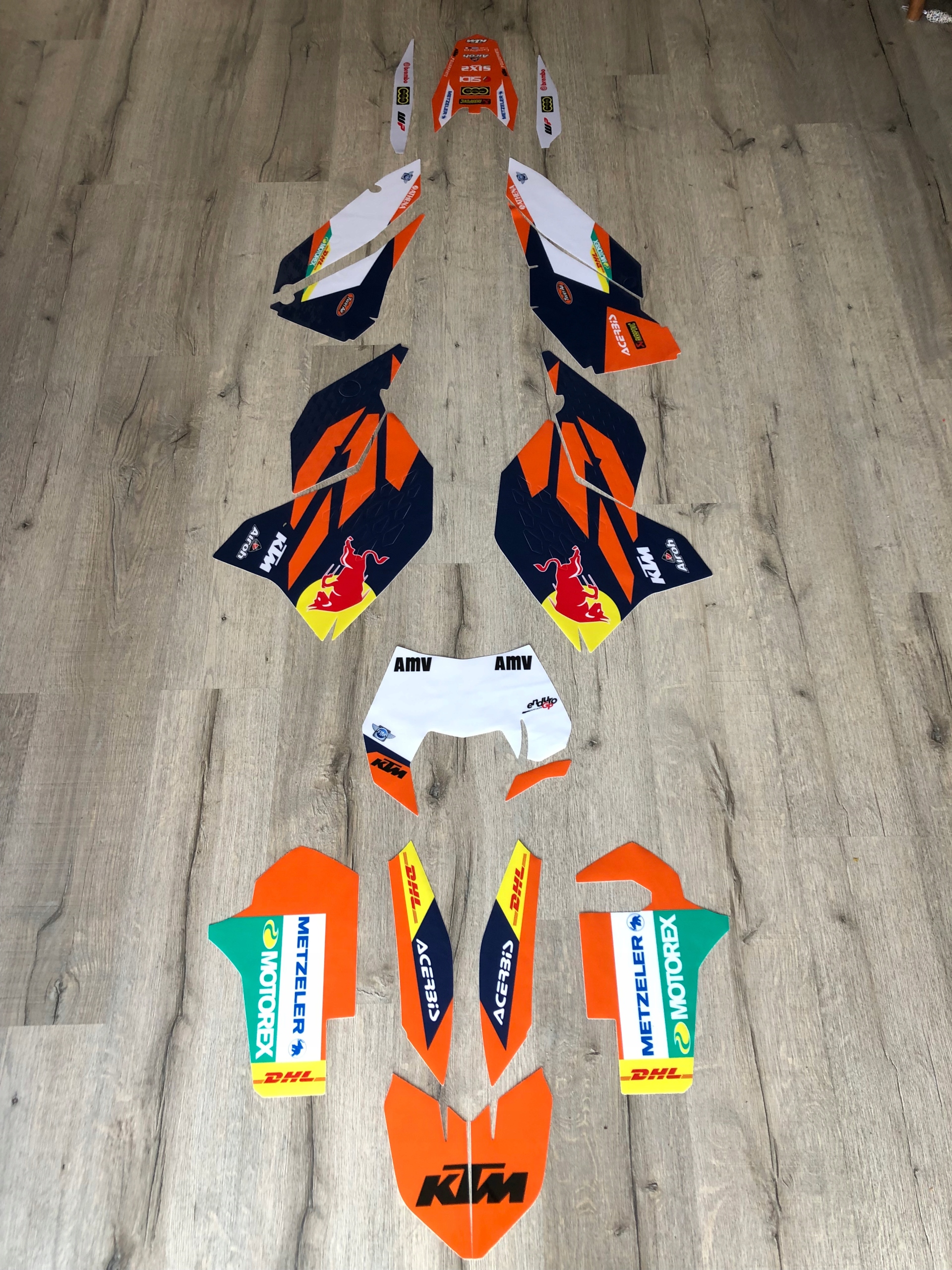 Ktm Exc 08-11 dýha EnduroGP z Italie Cubamoto