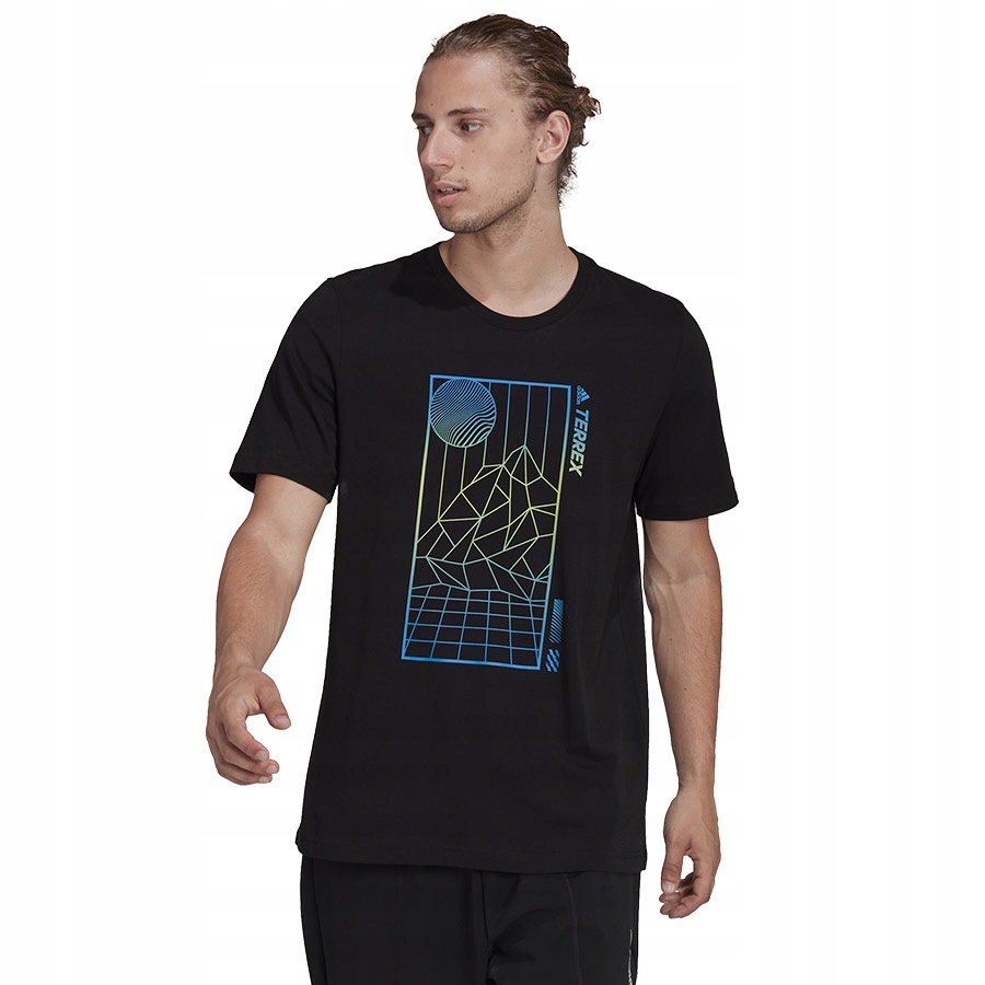 Adidas Terrex Mountain Fun Graphic Tee [s] Pánské tričko černé