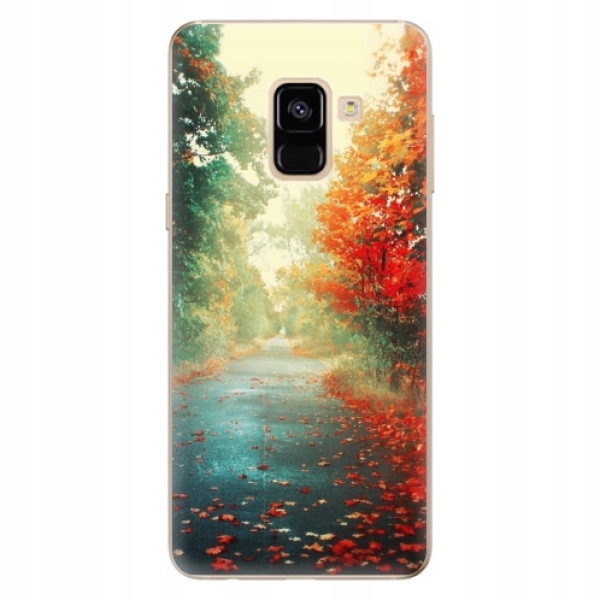 Silikonowe etui iSaprio Autumn 03 do Samsung Galaxy A8 2018