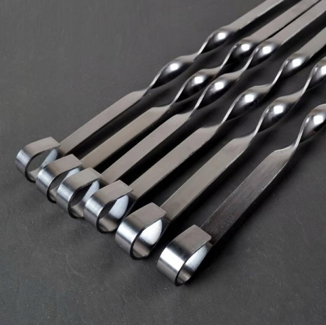 Szampury Szpikulce Do Szaszłyków Mięsa Warzyw Szpilki Na GRILL 45cm 6szt Długość (cm) 45