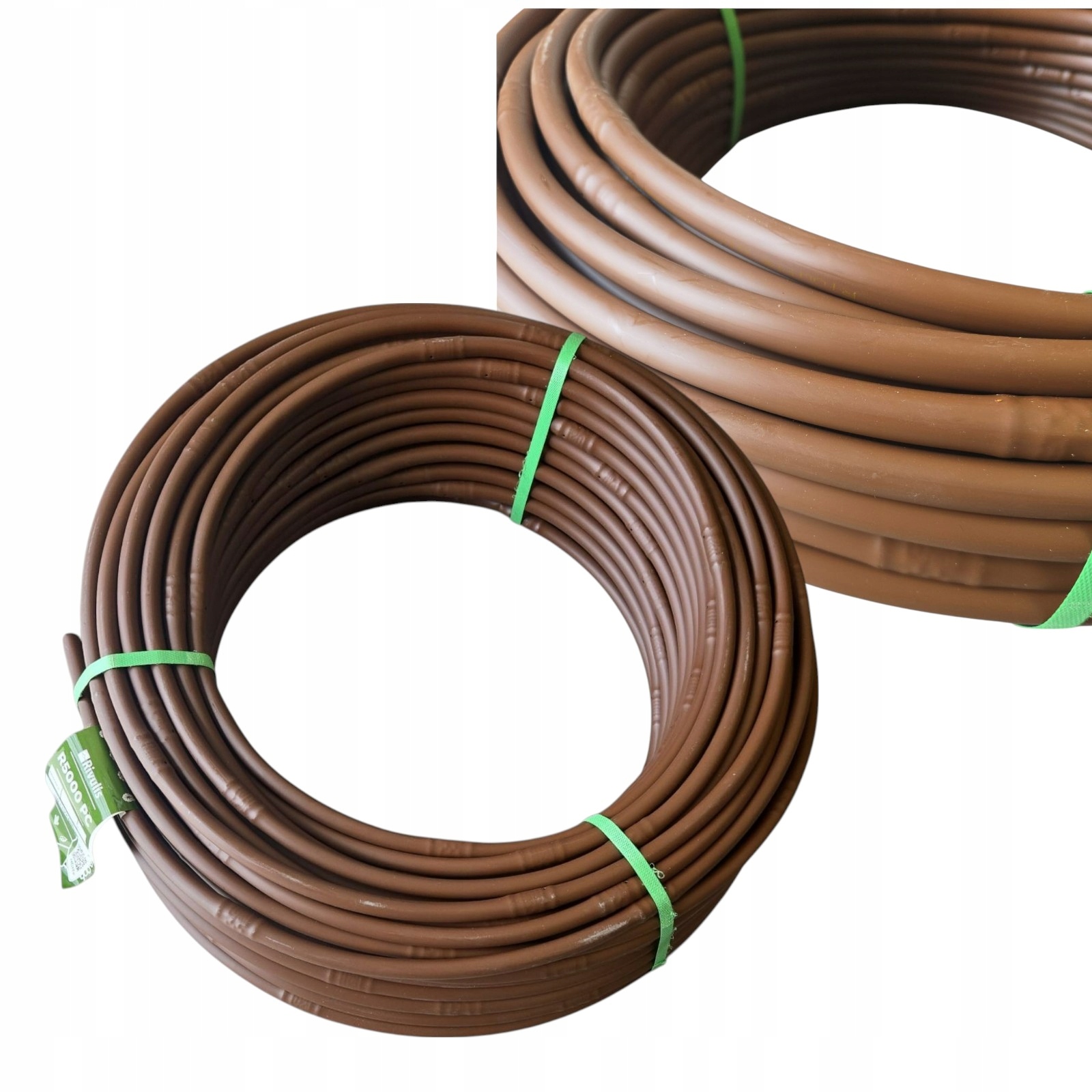 Linia kroplująca z kompensacją ciśnienia 16/33cm/2,2l Rivulis brązowa 100m