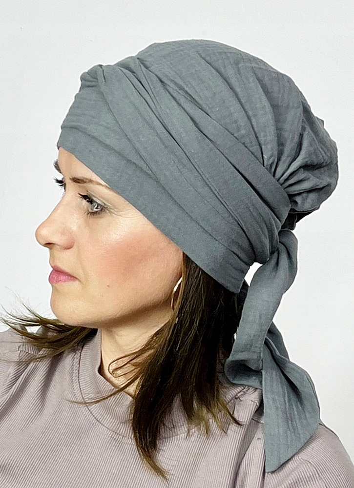 Turban Lara 068 muślin chusta po chemioterapii Marka Eva Design