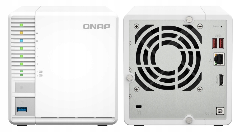 

Serwer plików Nas Qnap TS-364-4G Intel Quad 3x Hdd