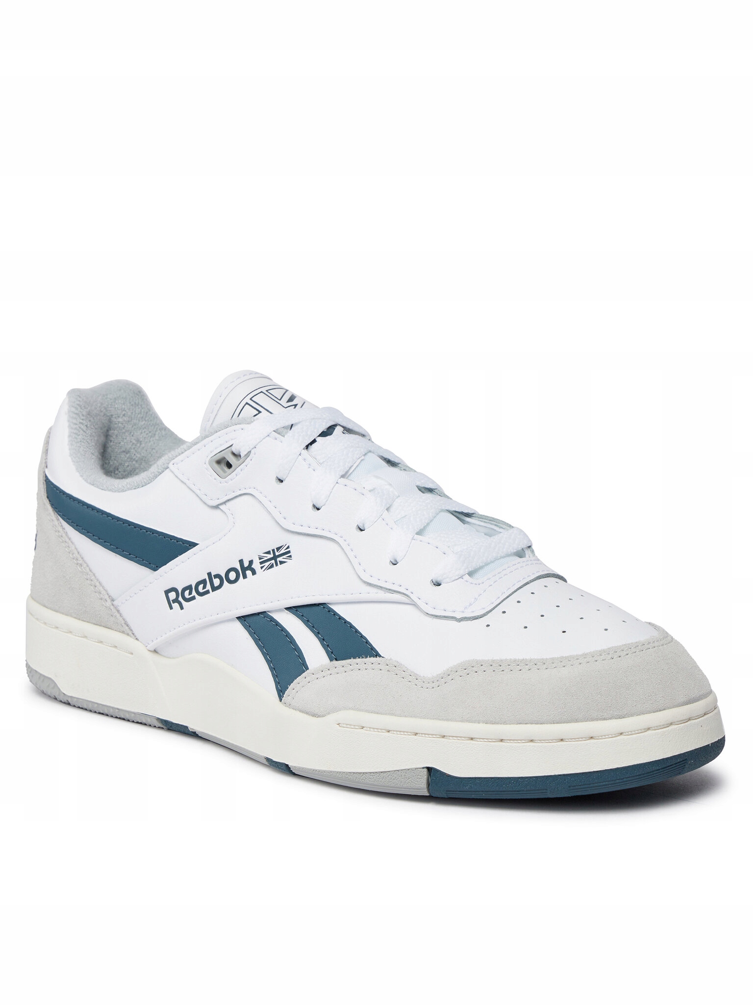 Reebok Pánské Sportovní Boty Bb 4000 II Bílé S Kůží 40 U2B