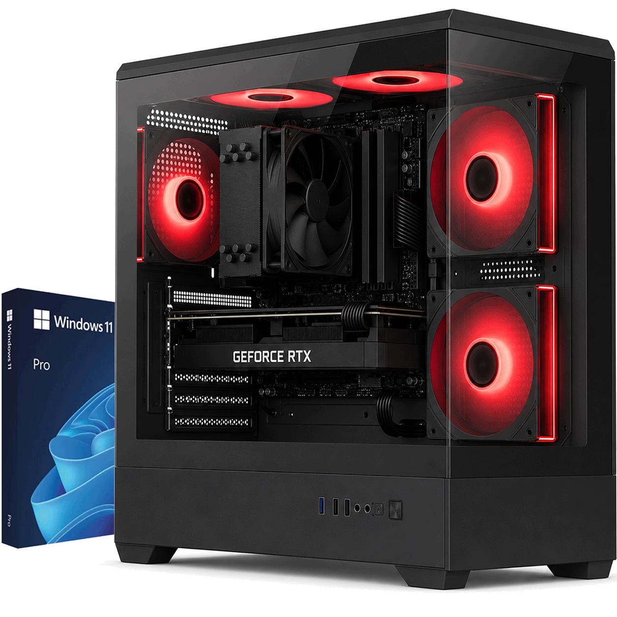 Počítač Intel I5 14400F 16GB 2TB Rx 9070 16GB Win11