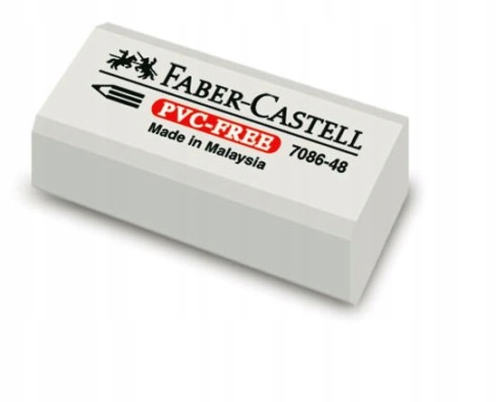 

Gumka winylowa do ołówka faber-Castell, biała mała