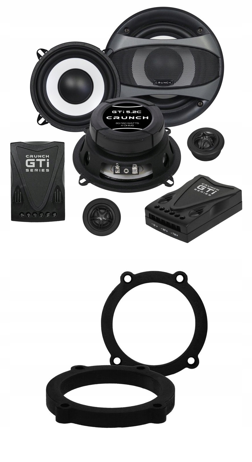 Crunch GTI5.2C Reproduktory 13 cm Mercedes Vito Viano