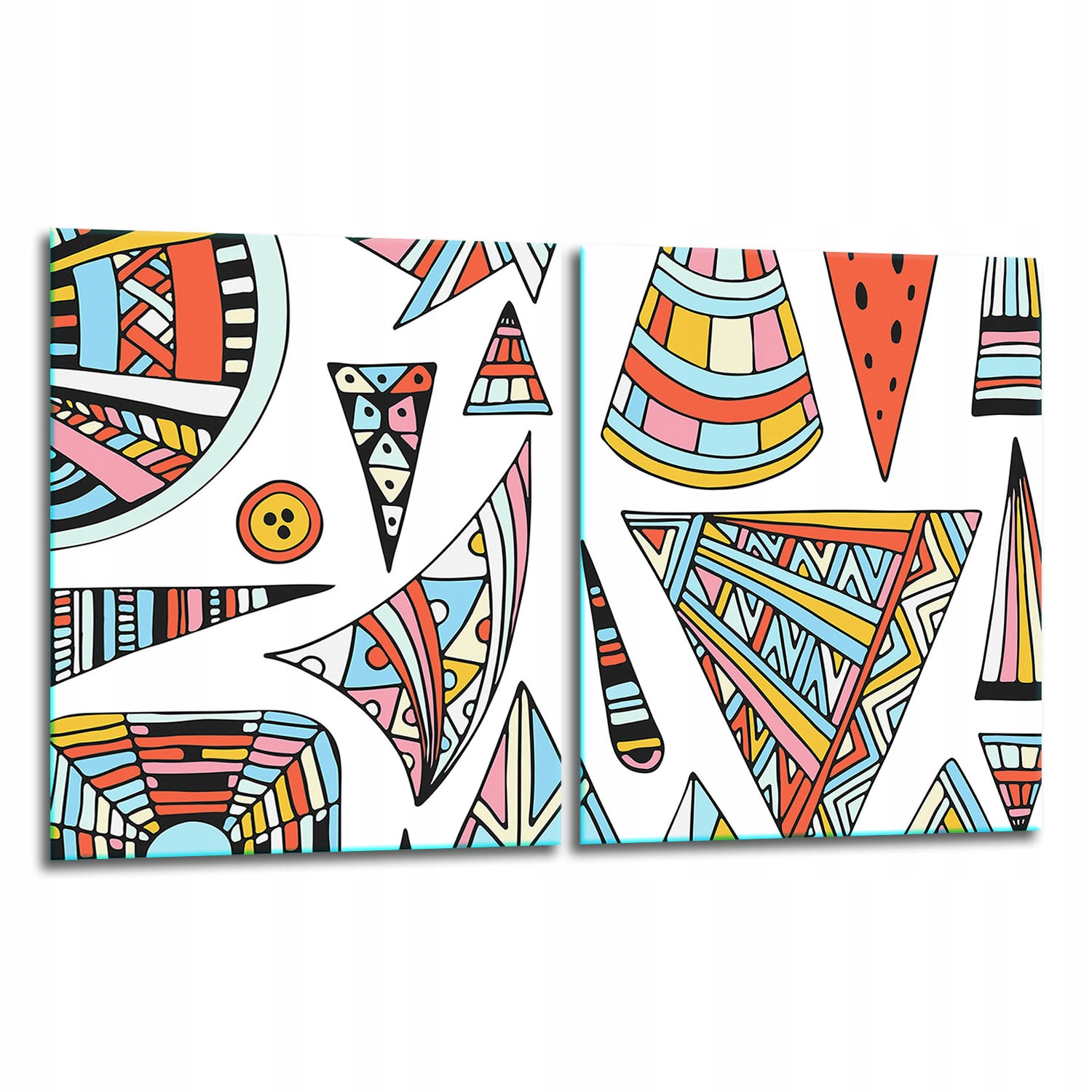 2x Skleněná Ochranná Deska Na Sporák 40x52 Pop Art 7v1