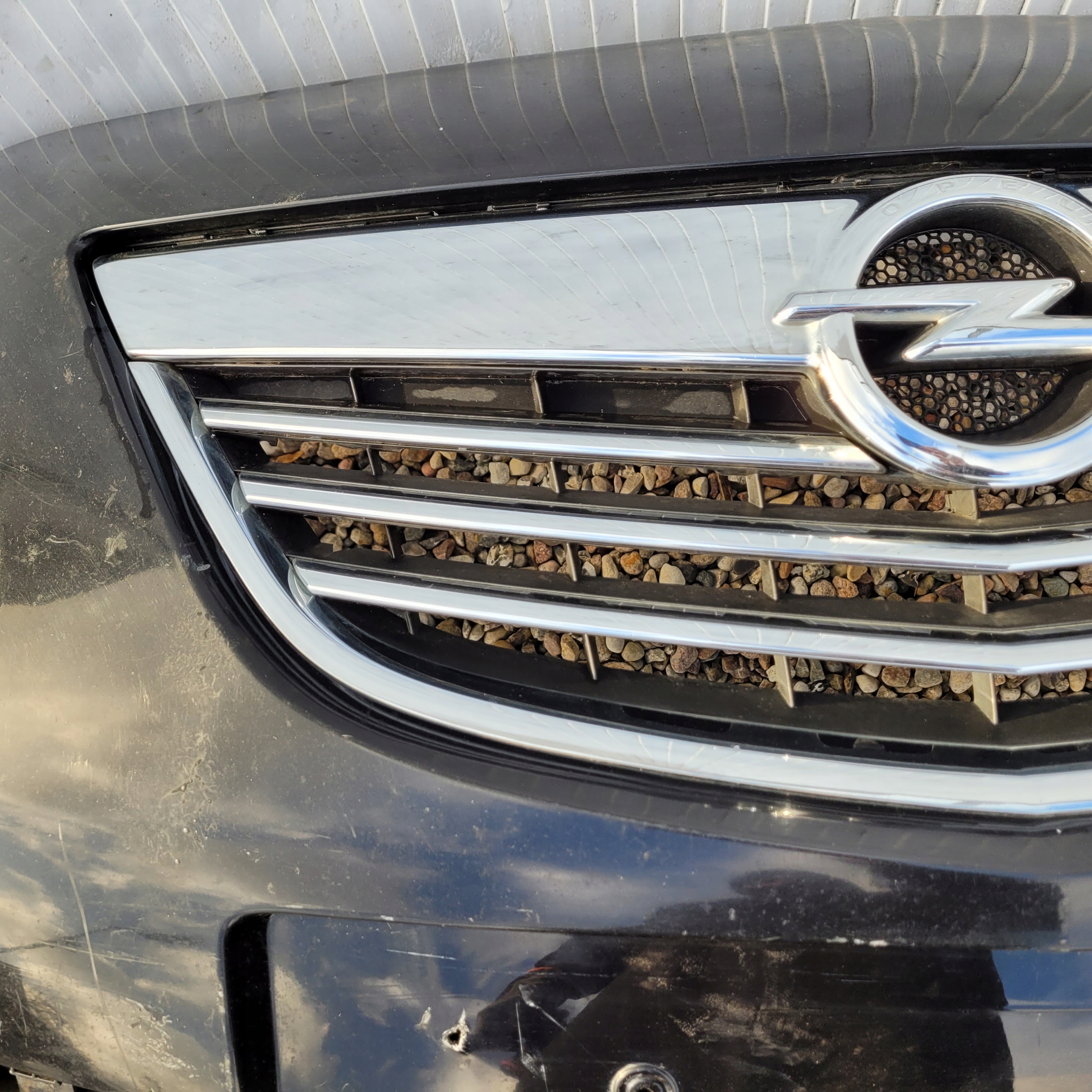 front bumper front OPEL MERIVA B II PDC