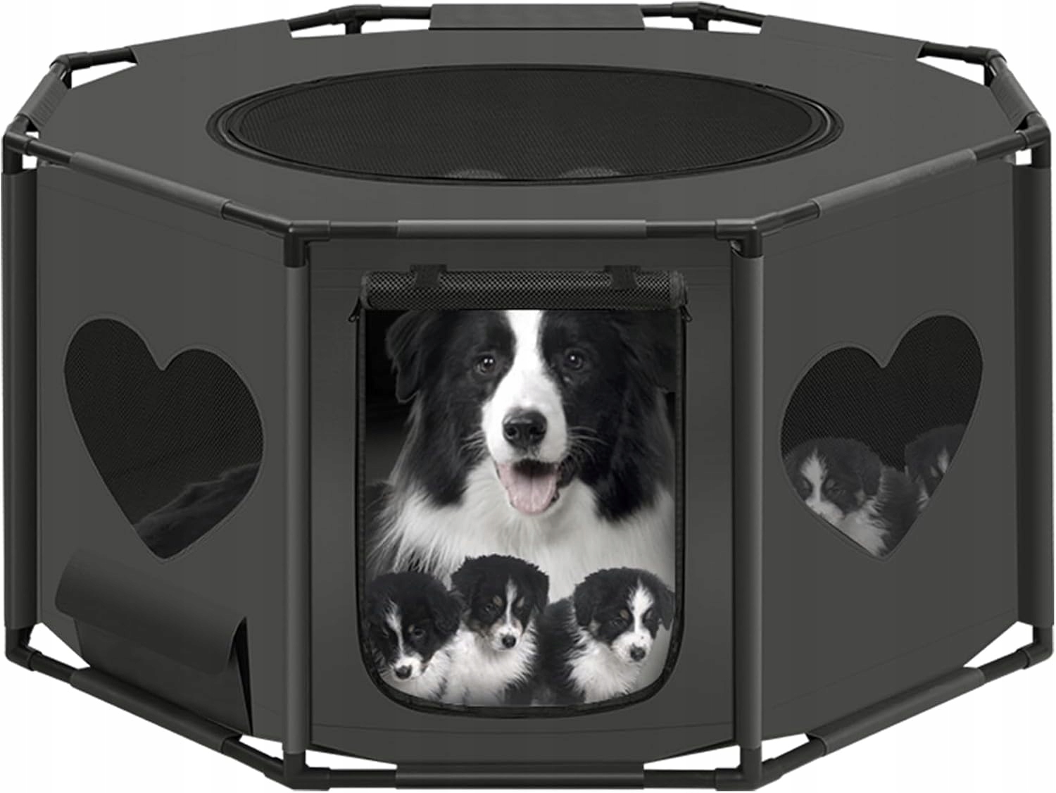 Levně Eugad Kotec Pro Malé A Střední Psy Kočky Tkanina Pvc 122 X 122 X 62