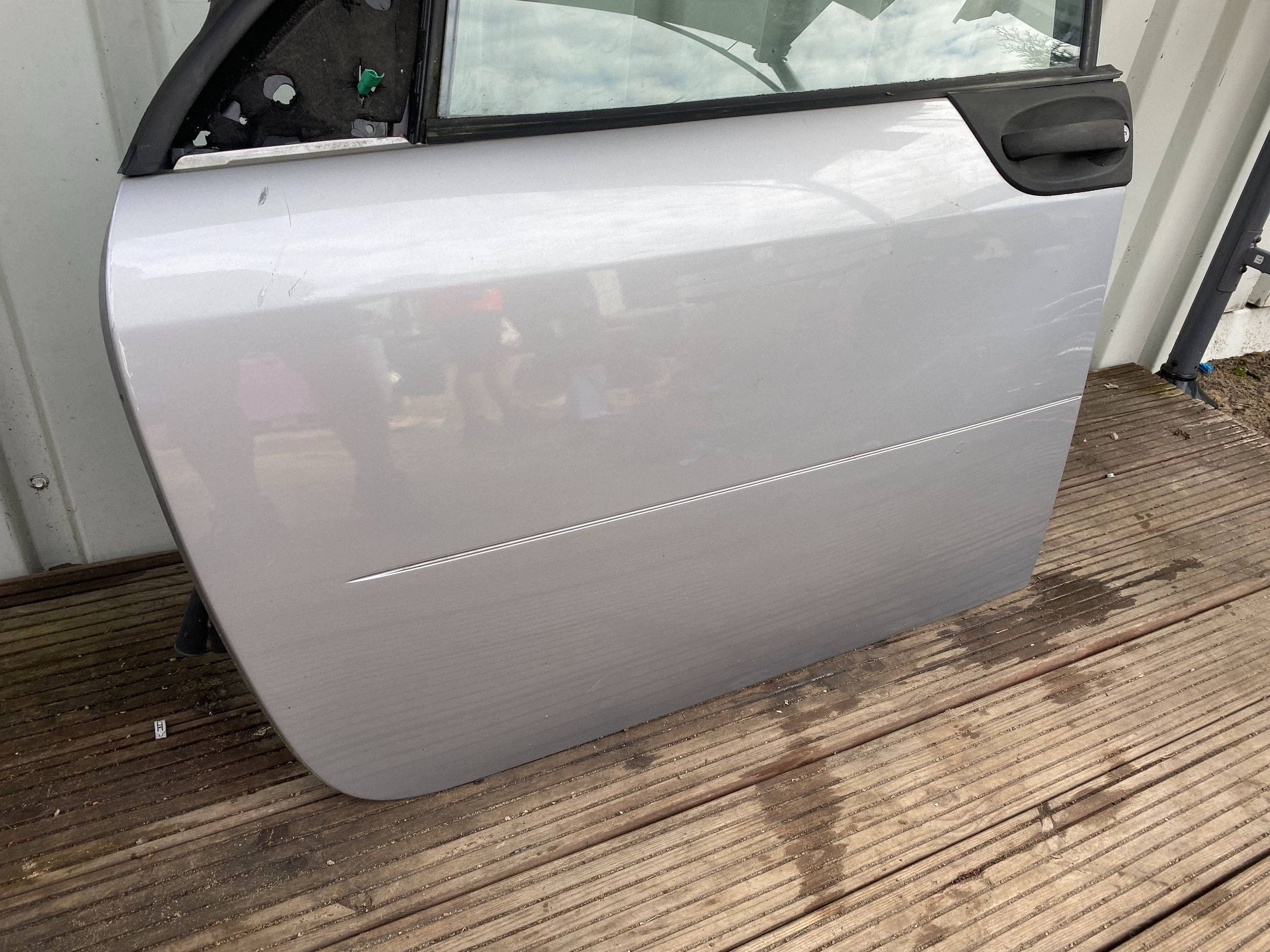 SMART FORFOUR and complete door left front front SREBRNY