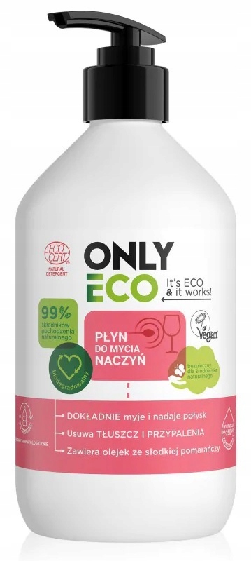 ONLYECO - PŁYN DO MYCIA NACZYŃ - 1000ml