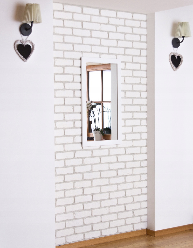 Lustro w ramie 90x40 białe i DUŻY WYBÓR KOLORÓW EAN (GTIN) 5905475401596