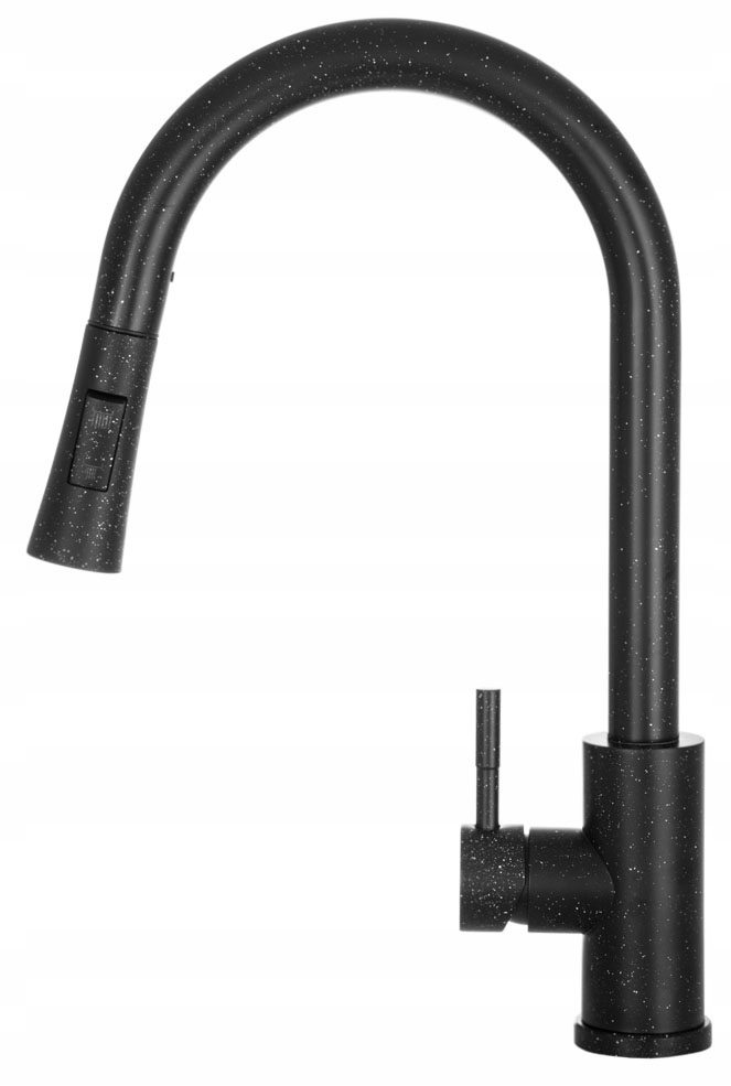 Snake Slim Granitová Kuchynská Batéria S Výsuvným Výtokom