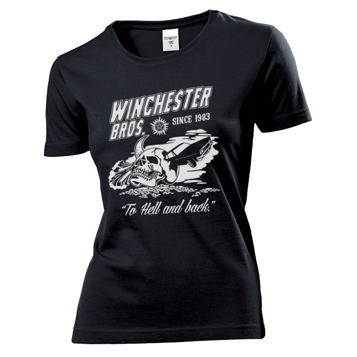 

Koszulka damska Winchester Bros To Hell Back c M