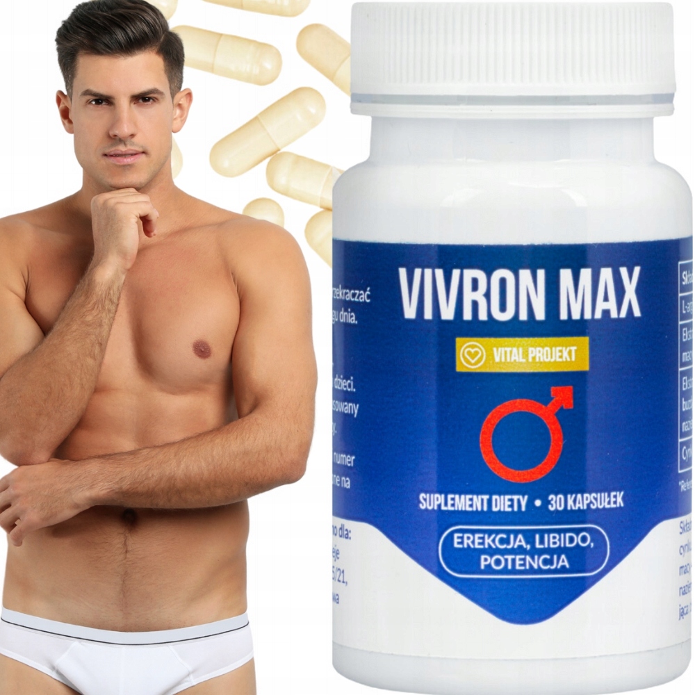Vivron Max Posilovač Testosteronu Zesilovač Potence Libido Únava Síla