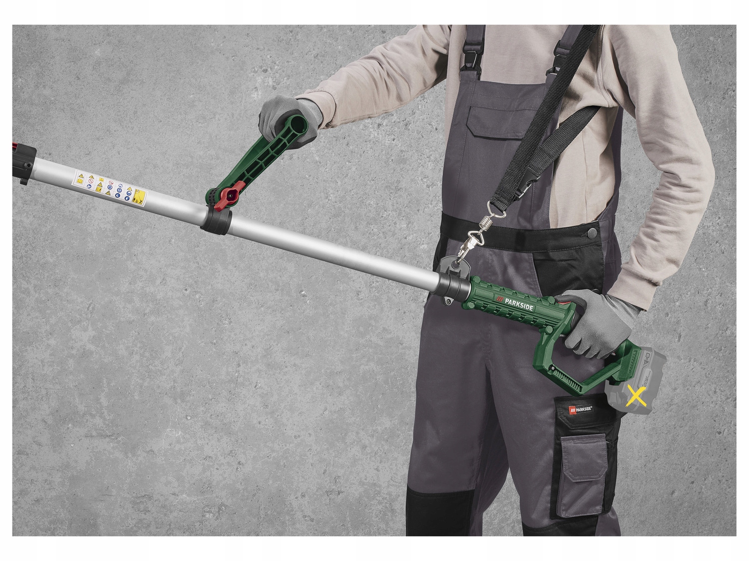 Pilarka Piła Podkrzesywarka akumulatorowa 20V Parkside PAHE 20-Li D4 Marka Parkside