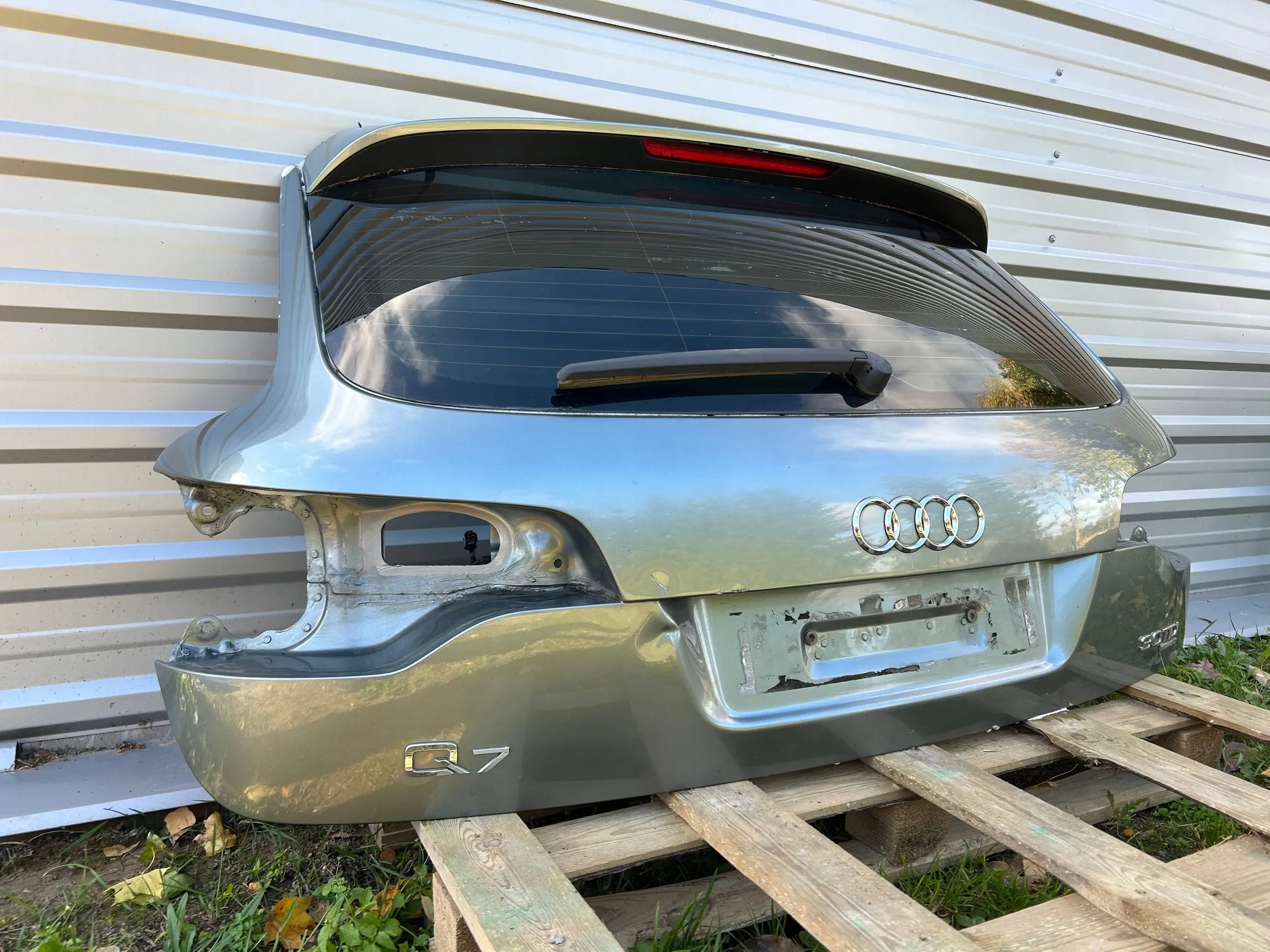 trunk door boot Audi Q7 4L 2008 4L0827159A LY7E