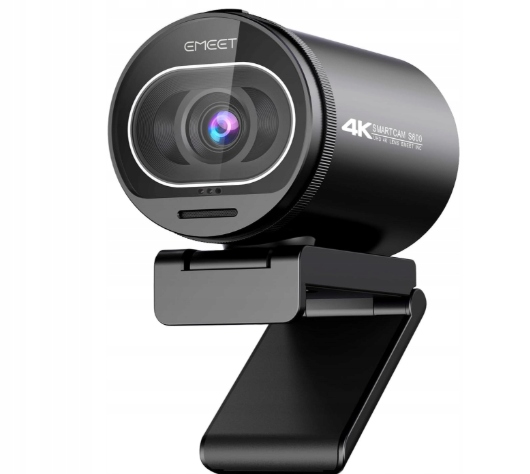 Webová Kamera 4K Uhd S Pdaf Krytem A Ochranou Soukromí