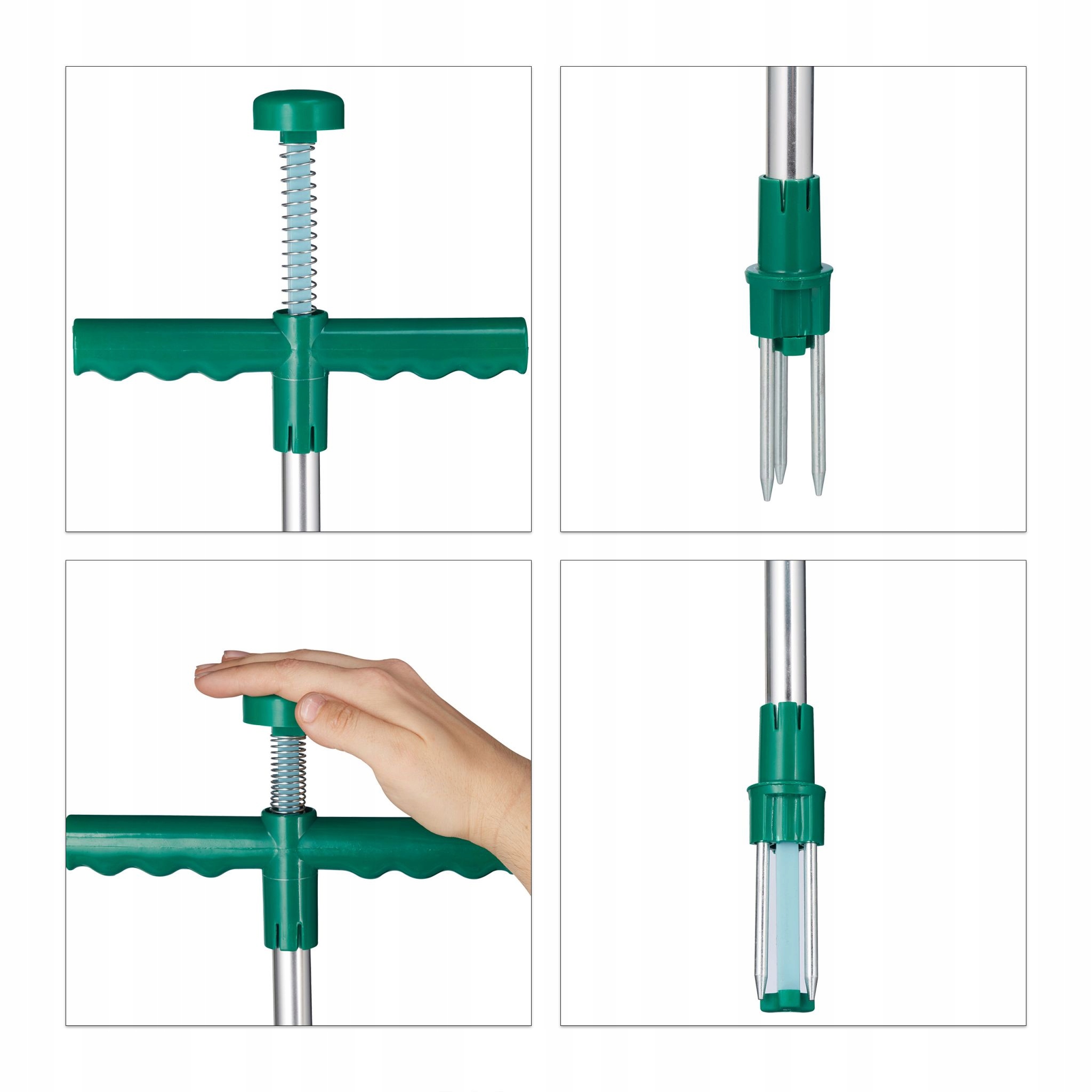 CHWASTOWNIK ŚCIĄGACZ CHWASTÓW RELAXYDAYS 100CM STAL Marka Relaxdays